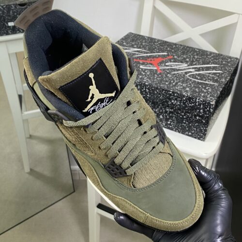 Air Jordan 4 Craft "Medium Olive" - Image 4