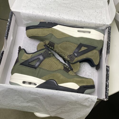 Air Jordan 4 Craft "Medium Olive" - Image 7