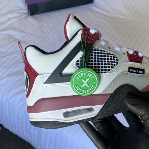 Paris Saint-Germain x Air Jordan 4 Retro 'Bordeaux' - Image 3