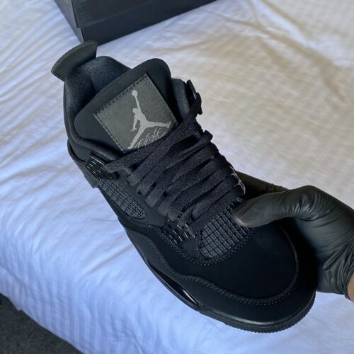 Air Jordan 4 Retro "Black Cat” - Image 4