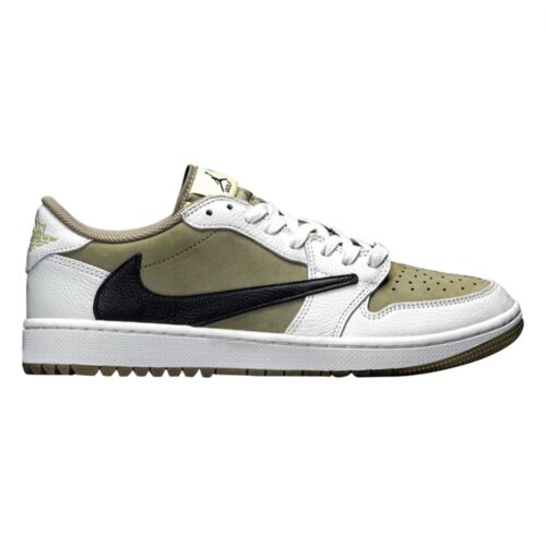 Travis Scott x Air Jordan 1 Low Golf 'Neutral Olive'