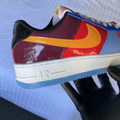 Nike x Undefeated Air Force 1 Low "Multi Patent" - Image 3