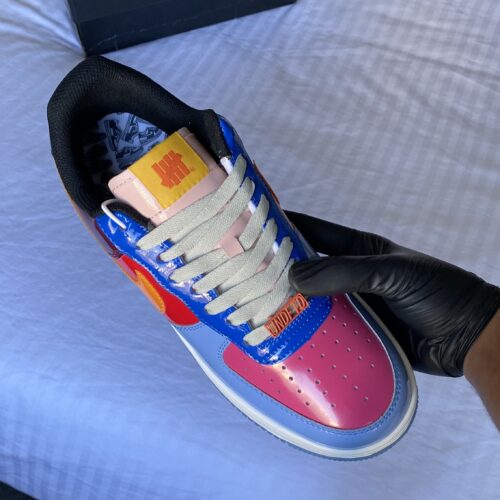 Nike x Undefeated Air Force 1 Low "Multi Patent" - Image 4