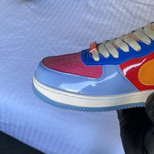 Nike x Undefeated Air Force 1 Low "Multi Patent" - Image 6