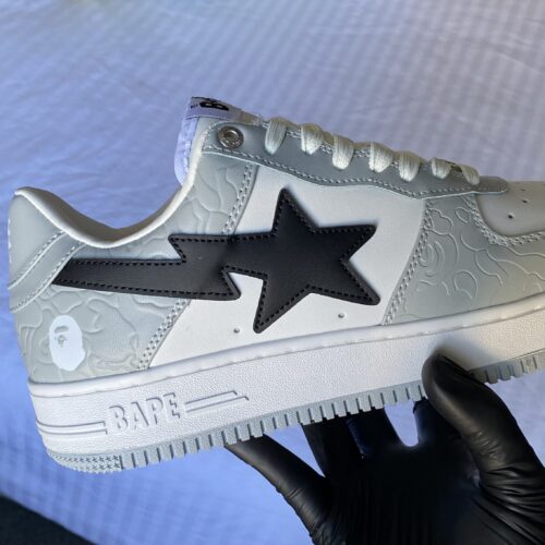 A BATHING APE Bape Sta “Grey” - Image 3