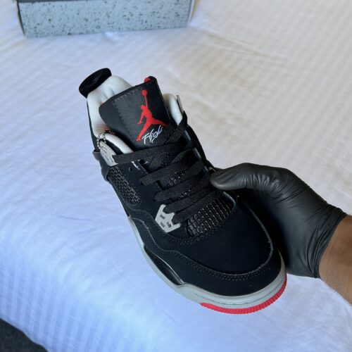 Air Jordan 4 Retro OG 'Bred' 2019 - Image 4