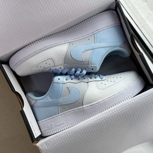 Air Force 1 '07 LV8 "Psychic Blue" - Image 8