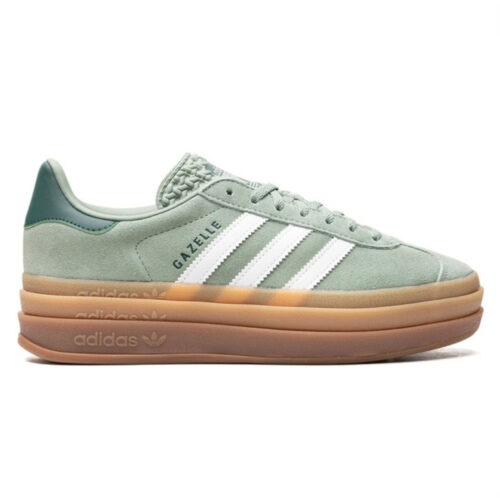 Adidas Gazelle Bold “Silver Green Gum”