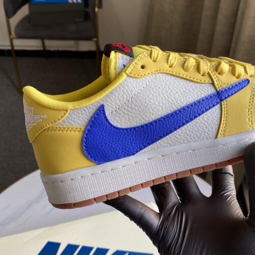 Travis Scott x Air Jordan 1 Low OG “Canary” - Image 3