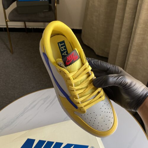 Travis Scott x Air Jordan 1 Low OG “Canary” - Image 4