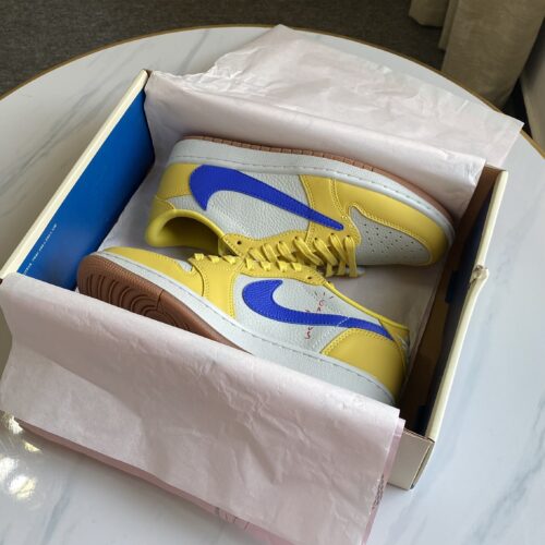 Travis Scott x Air Jordan 1 Low OG “Canary” - Image 8