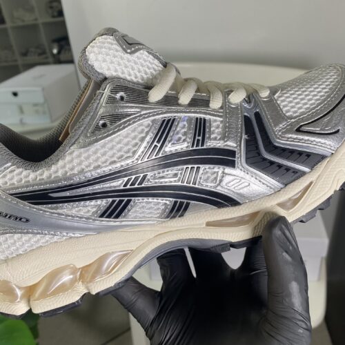 ASICS Gel-Kayano 14 JJJJound “Silver Black” - Image 3