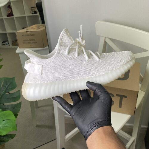 Adidas Yeezy 350 "Triple White" - Image 2