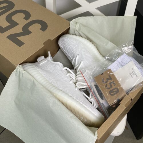 Adidas Yeezy 350 "Triple White" - Image 8