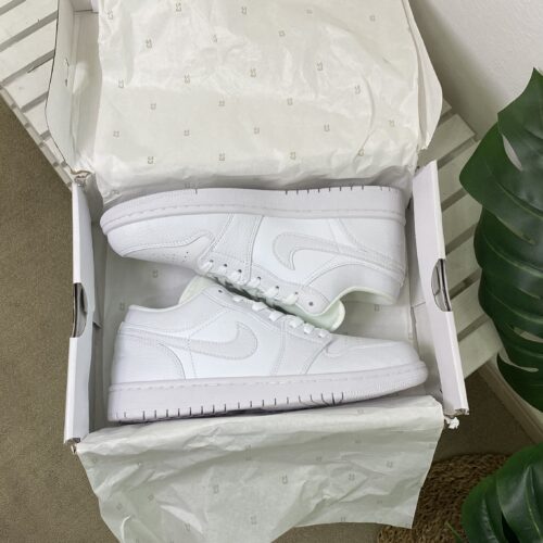 Air Jordan 1 Low “Triple White” - Image 7