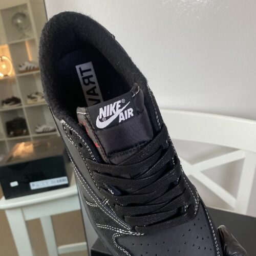 Travis Scott x Air Jordan 1 Low OG SP “Black Phantom” - Image 4