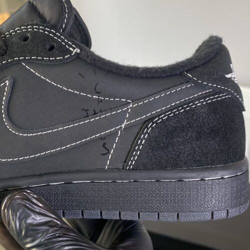 Travis Scott x Air Jordan 1 Low OG SP “Black Phantom” - Image 8