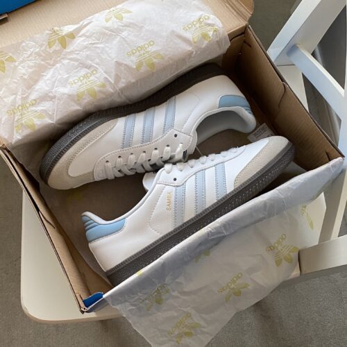 Adidas Samba OG “White Halo Blue” - Image 7