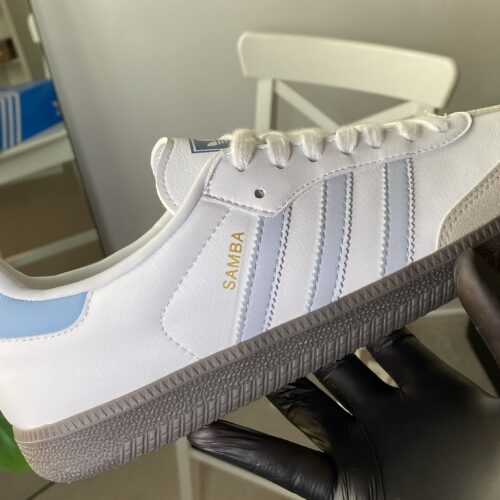 Adidas Samba OG “White Halo Blue” - Image 3