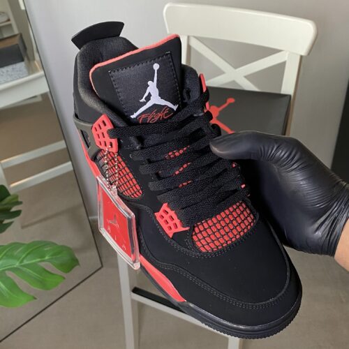 Air Jordan 4 Retro "Red Thunder" - Image 4