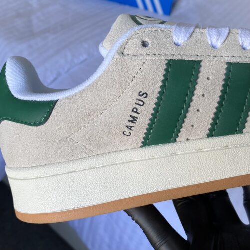 Adidas Campus 00s "Crystal/White/Dark Green" - Image 3