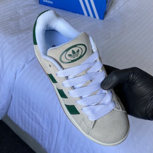 Adidas Campus 00s "Crystal/White/Dark Green" - Image 4