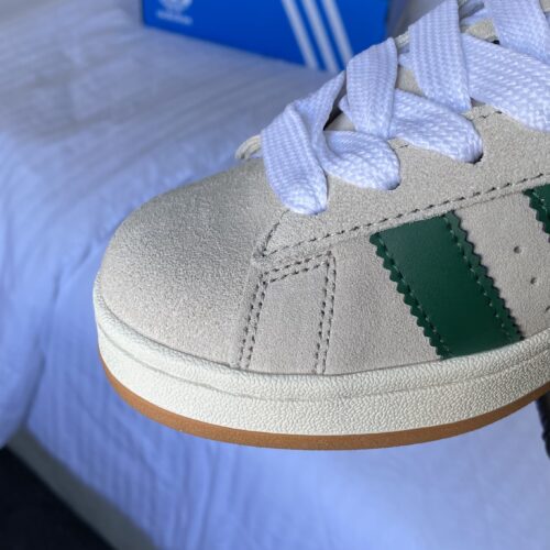 Adidas Campus 00s "Crystal/White/Dark Green" - Image 6