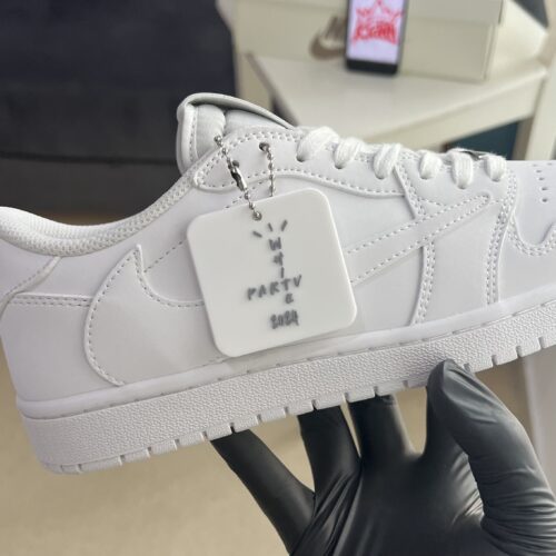 Travis Scott x Air Jordan 1 Low “White Party” - Image 3