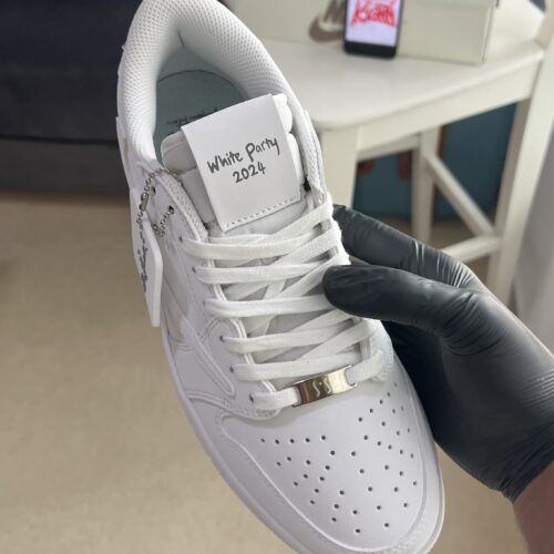 Travis Scott x Air Jordan 1 Low “White Party” - Image 4