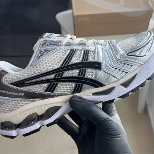 ASICS Gel-Kayano 14 “Cream Black Metallic Plum” - Image 3