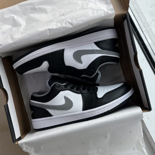 Air Jordan 1 Low "Black/Particle Grey" - Image 7