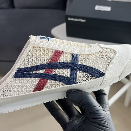 Onitsuka Tiger Mexico 66 Sabot “Cream/Mako Blue” - Image 3