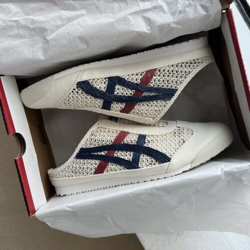 Onitsuka Tiger Mexico 66 Sabot “Cream/Mako Blue” - Image 8